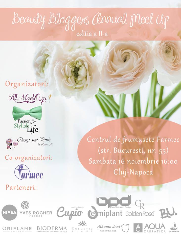 Beauty Bloggers Cluj Meeting 2   Blog Cosmetic Plant